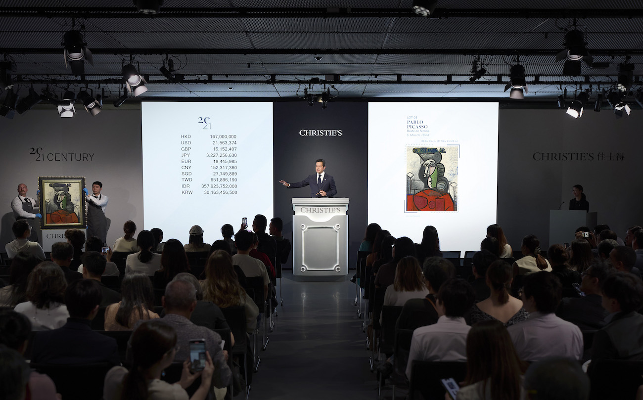 Picasso Achieves HK$197 Million Breaking Artist’s Asia Auction Record at Christie’s Hong Kong Evening Sale