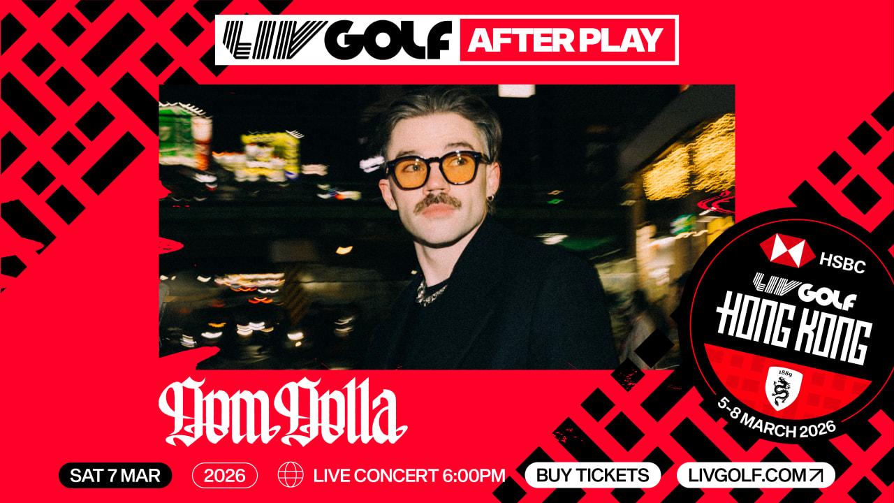 Dom Dolla 首度襲港 於滙豐 LIV Golf 香港站週六隆重登場